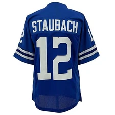Roger Staubach Jersey Blue Dallas | Unisex Adult Sizes S-5XL Unsigned Custom