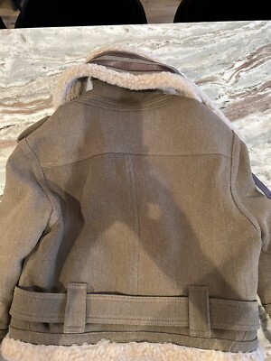 Burberry PRORSUM Iconic Aviator Shearling 2010 RUNWAY Size Burberry PRORSUM Iconic Aviator Shearling 2010 RUNWAY Size