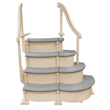Confer Plastics CCX-AG Above Ground Swimming Pool Step System - Choose Color