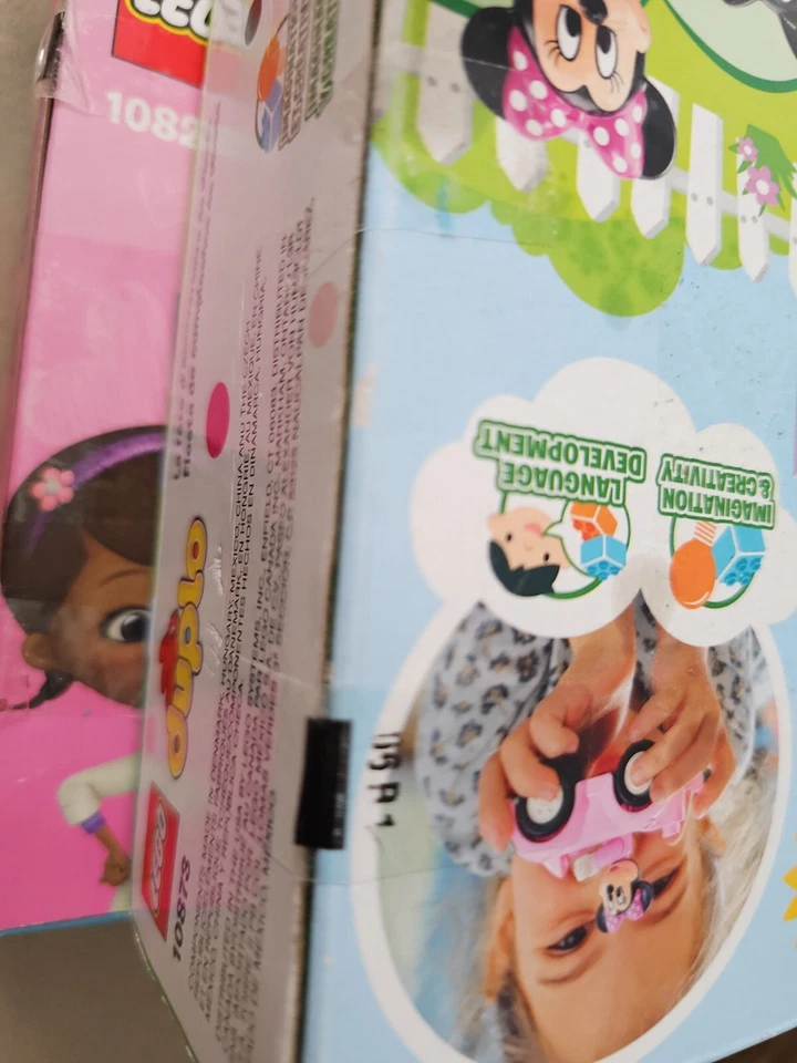 Disney Junior LEGO Duplo 10828 Docs Pet Vet Care & Minnie 10873 LOT UNOPENED  - Image 3 of 4