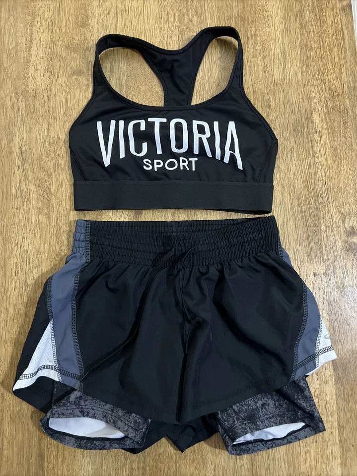 Champion C9 дуэт сухие шорты XS Victoria спортивный бюстгальтер S лот из 2 женская одежда - Изображение 2 из 4