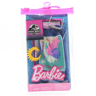 Mattel Jurassic Park Barbie Clothing Fashion Pack
