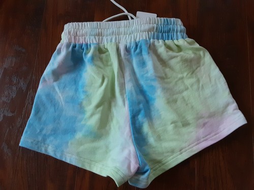 Domidosi Damen hohe Taille Baumwolle Batik Shorts mit Taschen Neu mit Etikett Größe Small - Bild 3 von 9