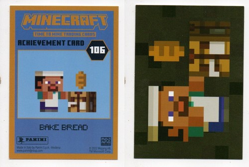 2022 Panini Minecraft Time to Mine ACHIEVEMENT & SKETCH Cards Choose Your Card/s - Picture 19 of 41