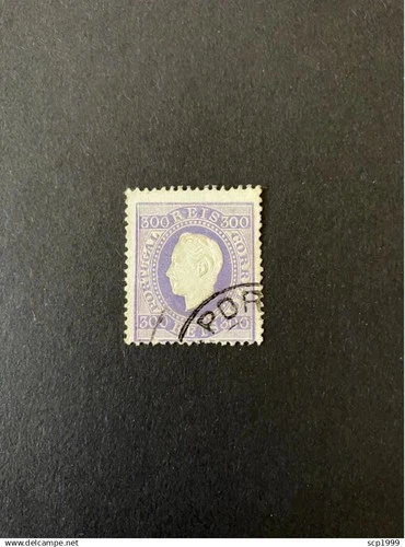 Portugal 1870/1876 - King Luís I 300 reis used