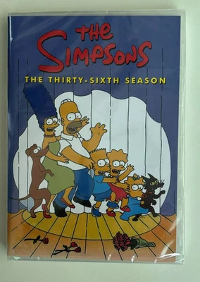 The Simpsons : The Thirty -sixth Season (DVD, 2024, 3-Disc Set ) SEASON 36