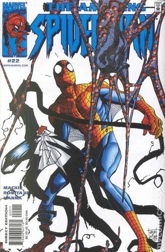 Amazing Spider-Man #22 VG+ 4.5 2000 Stock Image Low Grade
