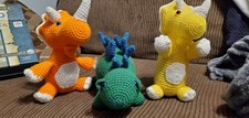 Dinosaurs Crocheted Handmade