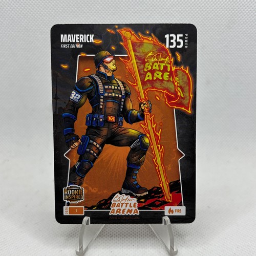 MAVERICK COOPER FLAGG 2026 Bo Jackson Battle Arena RC 1st Edition Fire