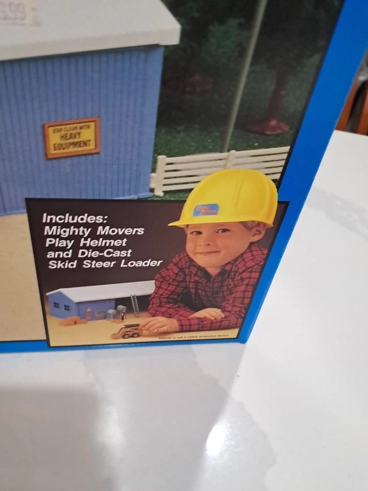 RARE 1991~ ERTL~ Mighty Movers Construction Co. Playset~50 Pcs~New In Sealed Box - Image 3 of 4