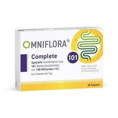 OMNIFLORA Complete 101 Bakterienstämme 100 Mrd.KBE 28 ST PZN 19628623