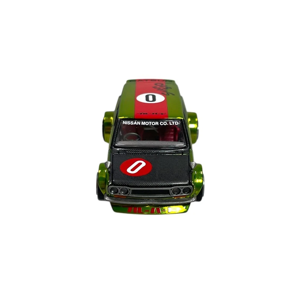 Modellino Auto Mini GT x Kaido House 1/64 Kaido Datsun 510 Wagon OG Flow Yellow - Immagine 3 di 4