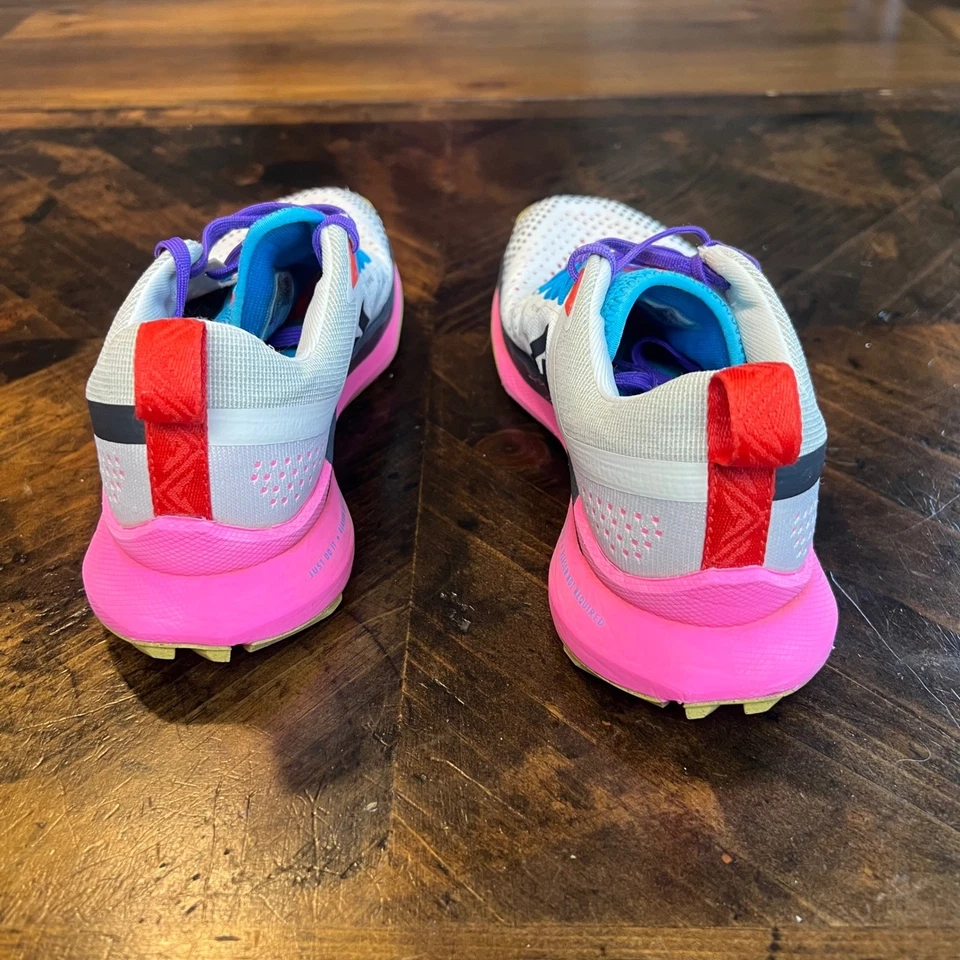 Nike Trail Pegasus 4 Zapatos para Correr FD0876-100 Blanco Rosa Púrpura Azul Para Mujer Foto 4 de 4