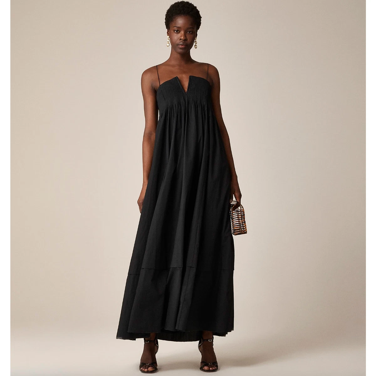 green emerald velvet dress J. Crew Adrienne Gown main image 0