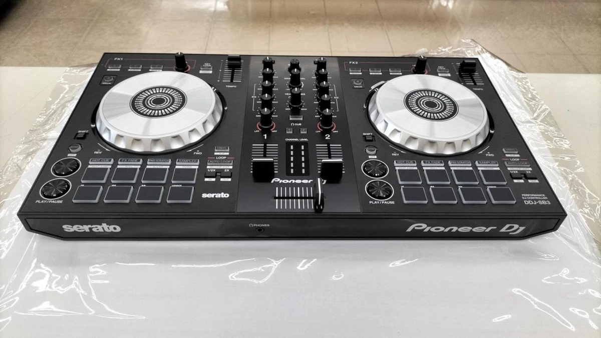 Pioneer DDJ-SB3 DJ Double Deck Controller - Black for sale online