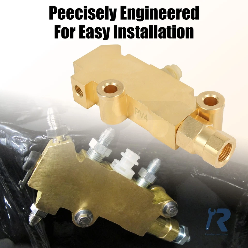 Válvula dosificadora Pv4 para freno de disco/tambor Gm Chevy Acdelco 172-1361 Foto 2 de 4