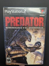 Predator: Concrete Jungle (Sony PlayStation 2, 2005) PS2 Complete with Manual