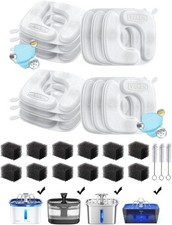 Veken Cat Water Fountain Filters, 12 Pack Replacement Filters  12 Pack Replacem