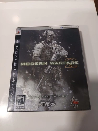 Call of Duty: Modern Warfare 2 Hardened Edition PS3 Manual Steelbook Activision