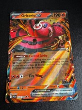 Pokémon TCG Oricorio ex 018/094 ME02: Fiamme Fantastiche Doppia Rara NM