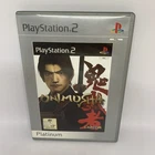 Onimusha Warlords PLAYSTATION 2 Platinum PS2 Complete PAL Game VERY GOOD COND