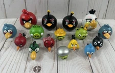 16 Angry Birds Figures Rovio Lot PVC Plastic Lot Bundle