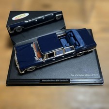 Vitesse MercedesBenz 600 Landaulet Limited Edition Diecast Model Dark Blue