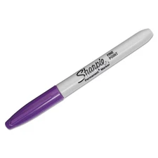 Sharpie Fine Point Permanent Marker Purple Dozen 30008