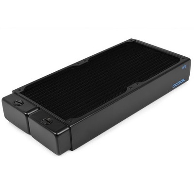 Alphacool 14441 Radiator Brass Copper Black Steel 1/4'' 60°C 4 Fan(s)