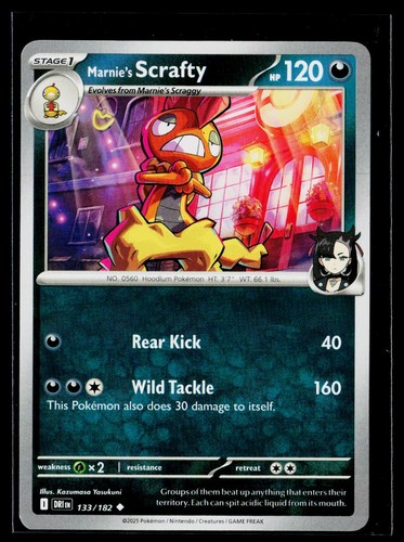 SV: ex Starter Set Marnie's Morpeko & Grimmsnarl ex #004/019 Marnie's Scrafty