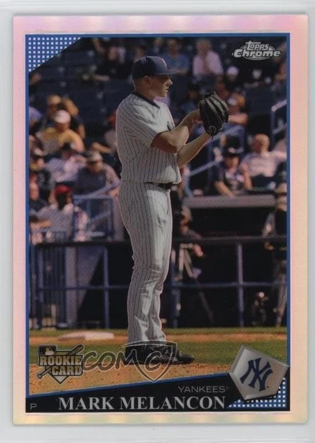 2009 Topps Update Chrome Rookie Refractors Mark Melancon #CHR51 1n1p
