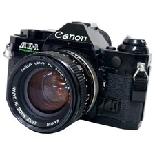 Serviced and in excellent condition Canon AE 1 PROGRAM Black CANON LENS FD 50mm