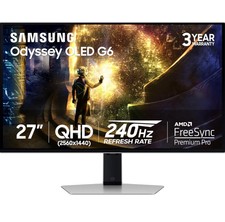 SAMSUNG 27  Odyssey OLED G6 (G61SD) QHD & QD-...