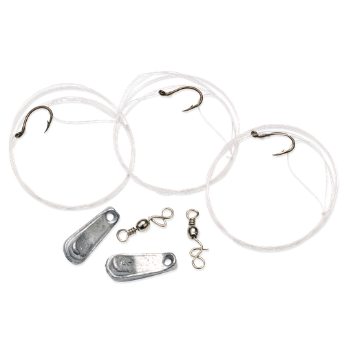 Lindy Original Rig 3 pack Snelled Walleye Bait Fishing Minnows/Crawler Bait Rig eBay