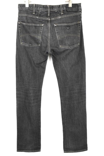 Armani Jeans J453F Herren US 31 Verblichen Reißverschluss Fly Slim Fit Freizeit - Bild 2 von 9