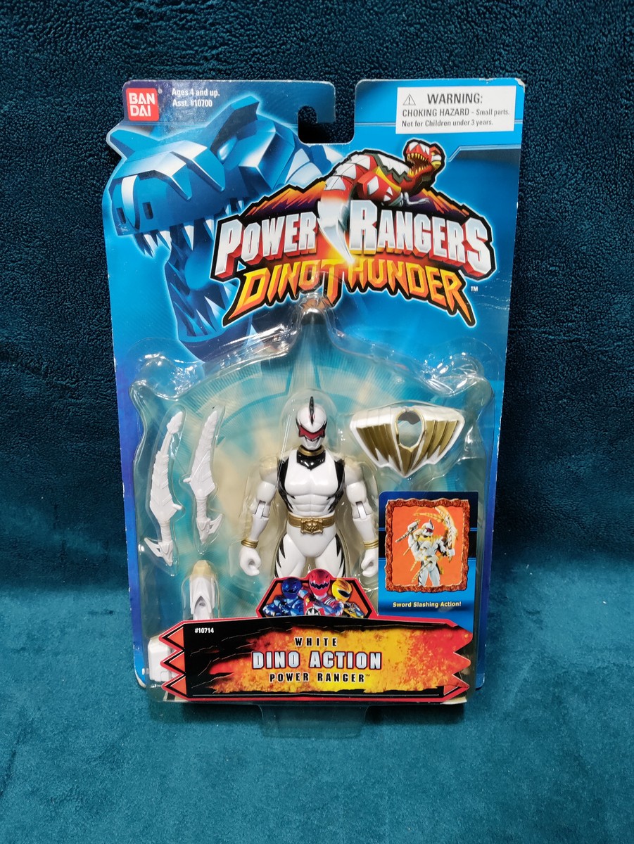 パワーレンジャース　ダイノサンダーホワイト Power Rangers Lightning Collection DINO THUNDER WHITE RANGER