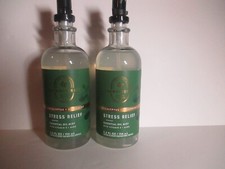 2 Bath  Body Works Stress Relief Eucalyptus Aromatherapy Essential Oil Body Mist