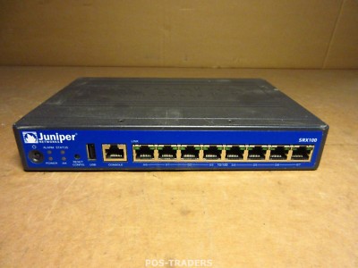 Juniper Networks SRX100H Secure Services Gateway Firewall 8-PORTS - EXCL PSU