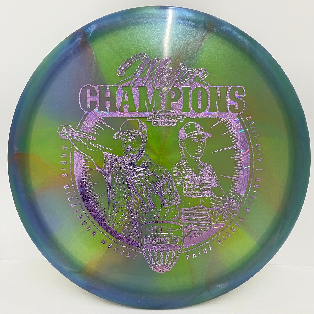 FREE SHIP!! Discraft 2022 Champion Cup Z Swirl Buzzz - 173-7