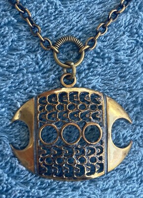 Pentti Sarpaneva ペンダント／銅／フィンランド／北欧ヴィンテージ Pentti Sarpaneva Finland Bronze Necklace Modern Mid Century