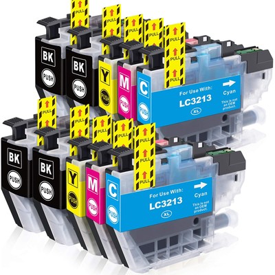 LC3213 XL Druckerpatronen Kompatibel für Brother LC3211 XL MFC-J497DW DCP-J572DW
