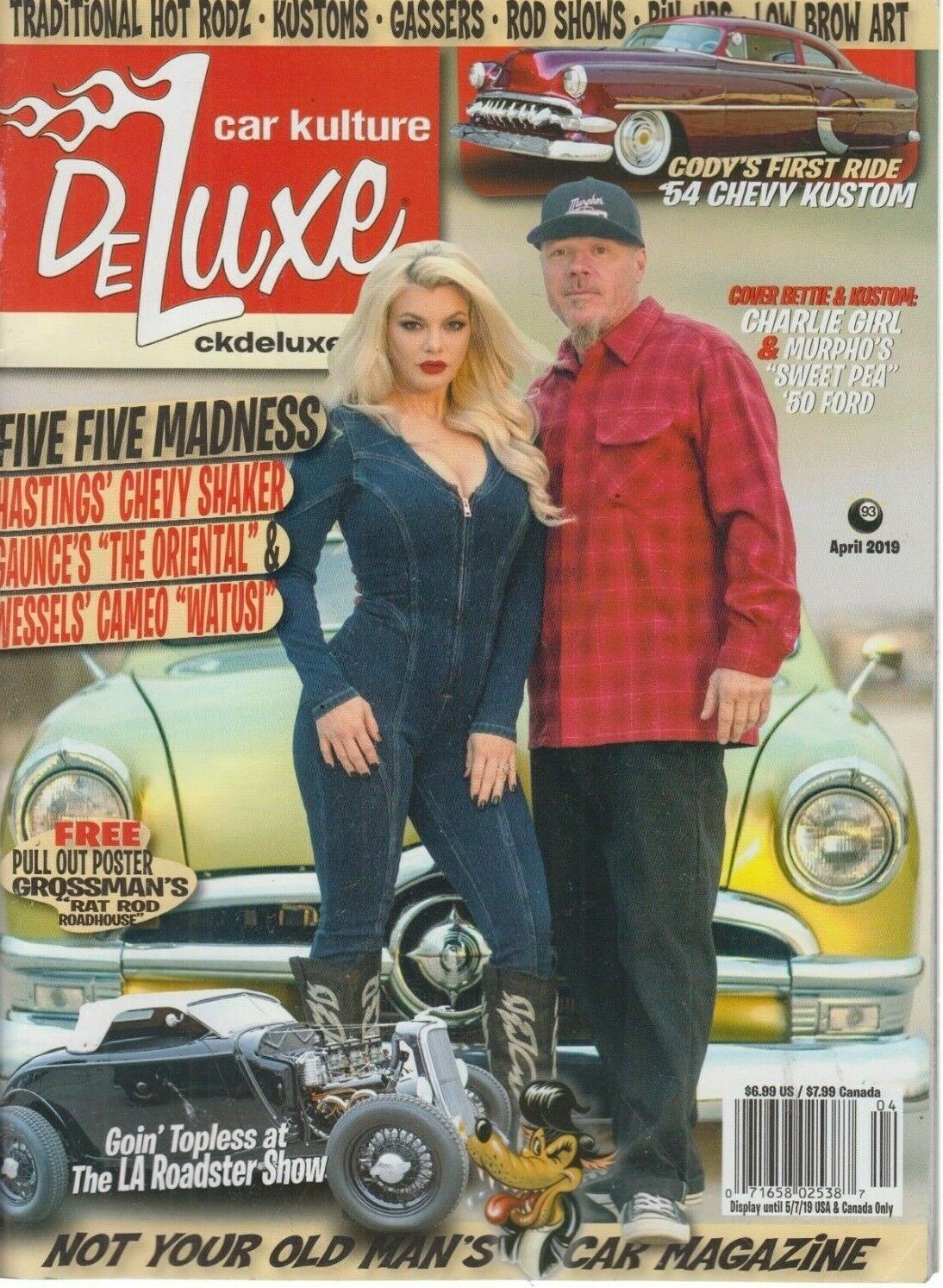 Car Kulture DeLuxe April 2019 Bettie & Kustom: Charlie Girl & Murpho's Car Kulture DeLuxe April 2019 Bettie & Kustom: Charlie Girl & Murpho's