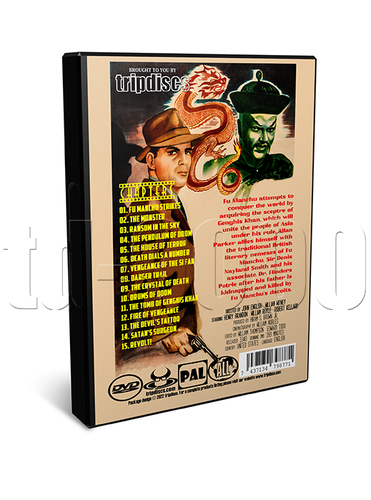 Drums of Fu Manchu (1940) 15 Chapter Republic Movie Serial Cliffhanger (2 x DVD) - Imagen 2 de 5
