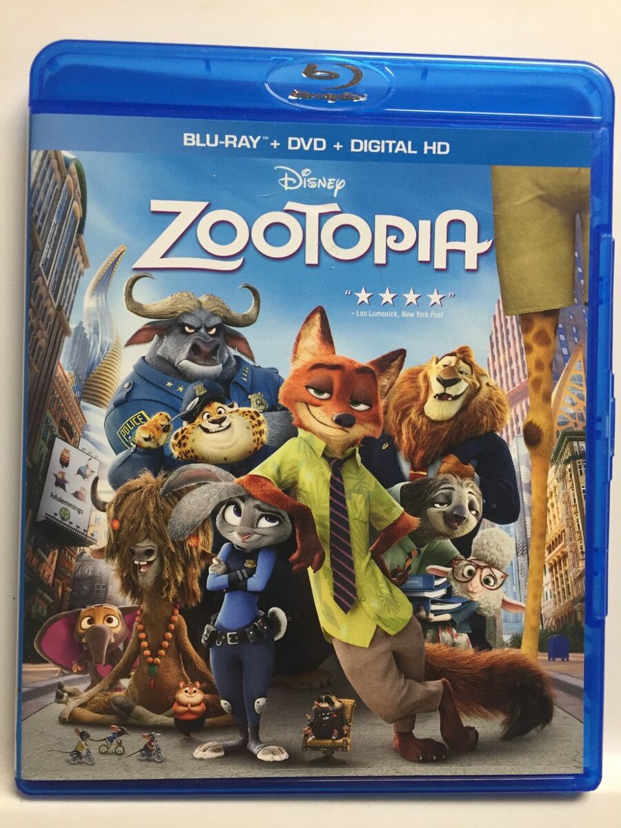 Zootopia (2016,2 Discs,Blu-ray)