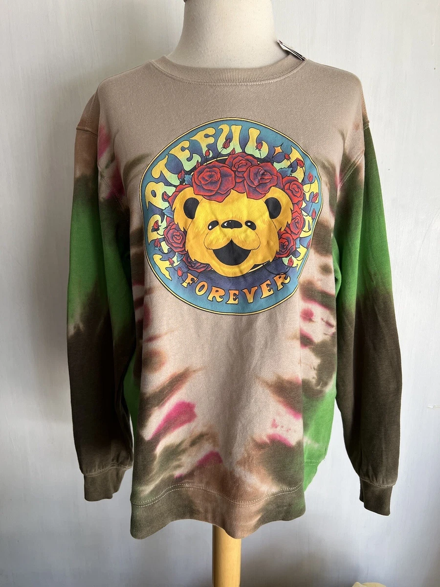 GRATEFUL DEAD (2021) Official NWT Tie-Dye Sweatshirt Sizes XS/M/L | eBay