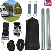 Thule Side Hold Down Kit Tie Down Straps Awning Caravan Motorhome Storm Wind Set