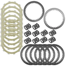 Clutch Friction Steel Plates kit for Kawasaki Vulcan 1500 VN1500 1996-2005