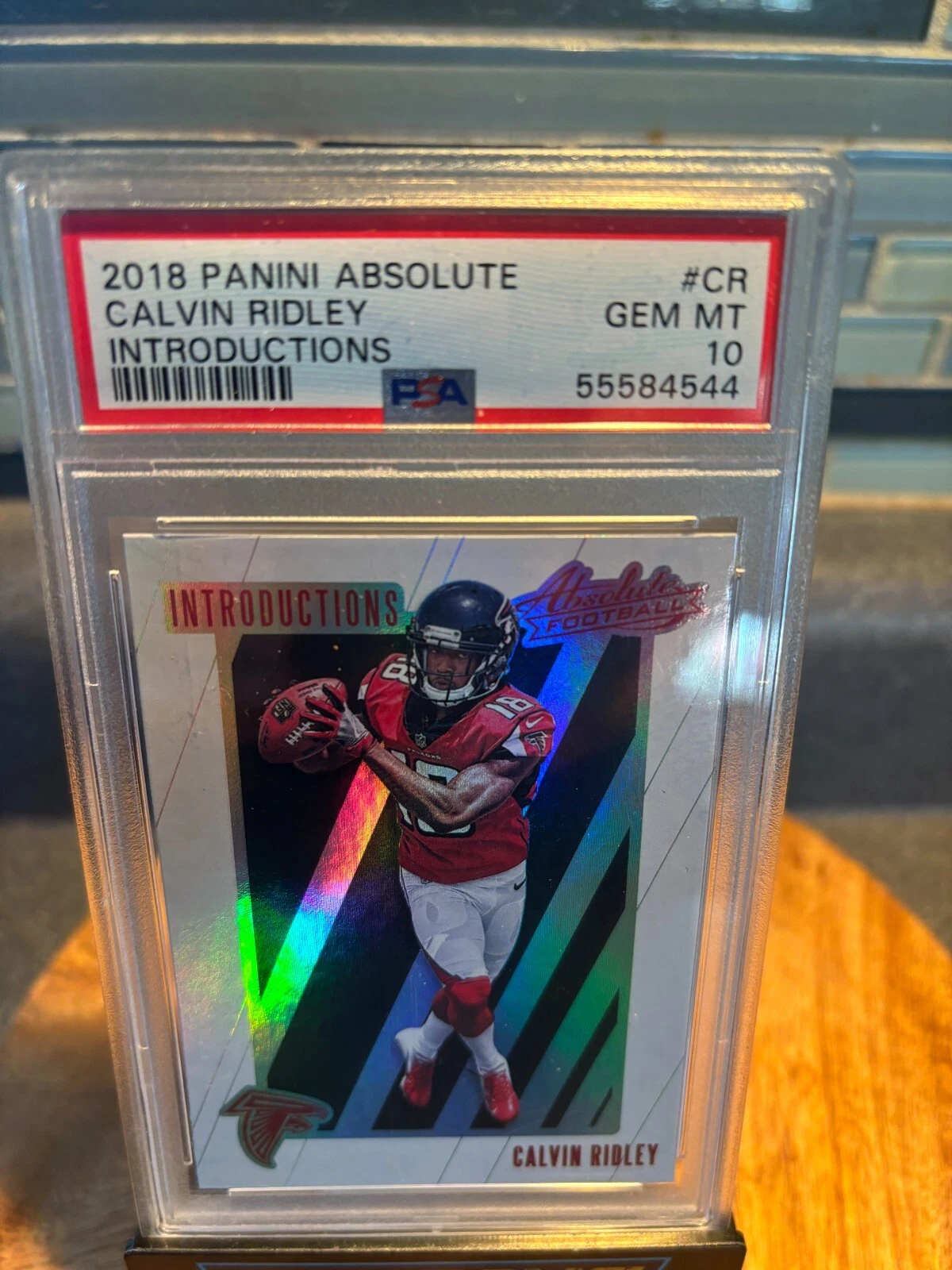 Calvin Ridley Panini Absolute Introductions #CR Base