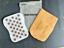 NIKKEN KENKO BACK MagFLEX (MAGNETIC PAD) WITH Custom-TAN Washable Flex Cover