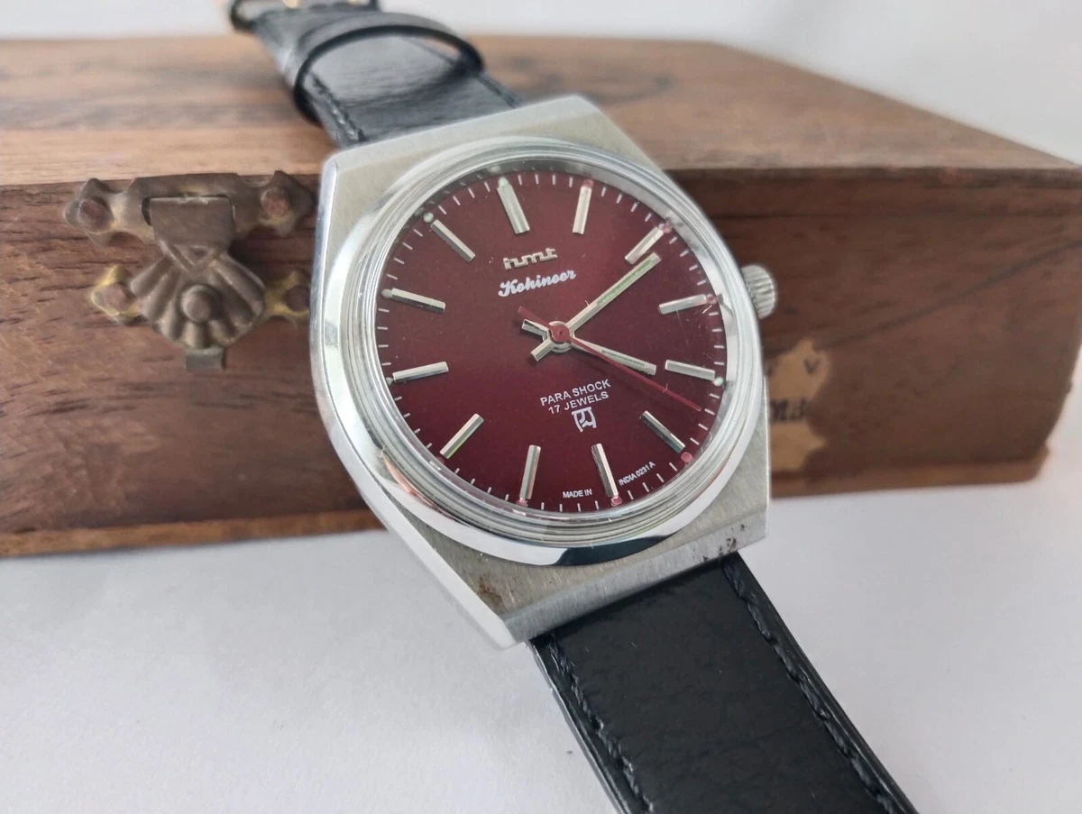 Lot of HMT Watches Mens Wrist Watch Excellent Working 7 Watch Vintage Sale